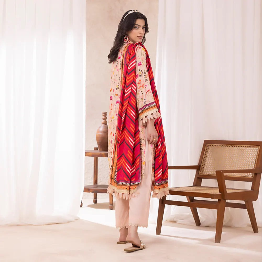 Regalia Printed Linen 3pc