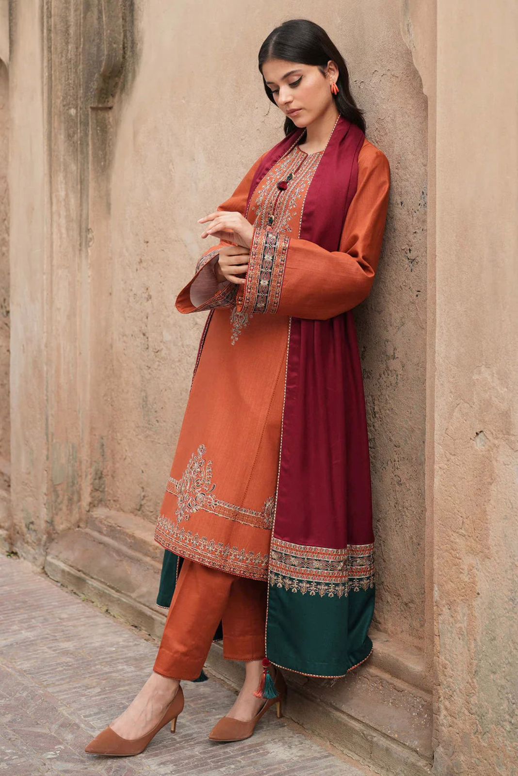 JAZMIN Embroidered Collection 3-Piece