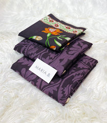 Maria.B Khaddar Luxury Print 3pc (AJ-1001)