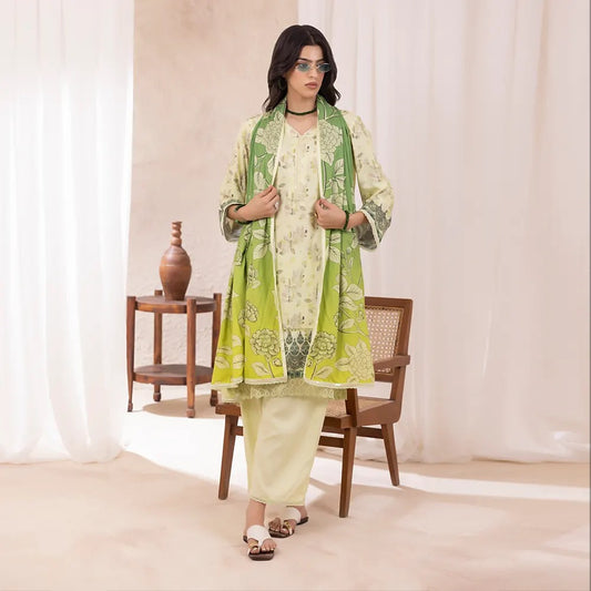 Regalia Printed Linen 3pc