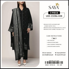 SAYA JACQUARD PRINTED 3PC