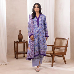Regalia Printed Linen 3pc