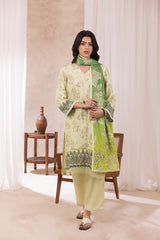Regalia Printed Linen 3pc