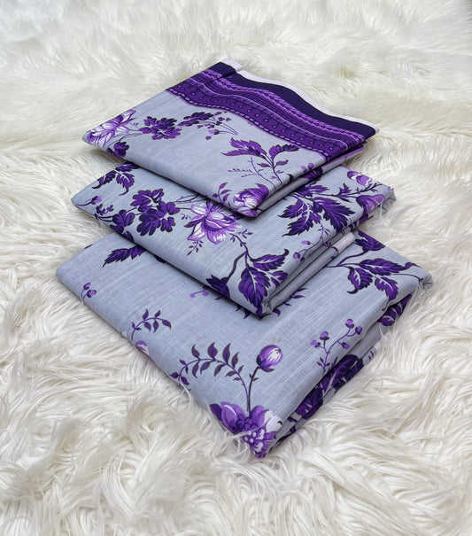 Maria.B Khaddar Luxury Print 3pc (AJ-1028)