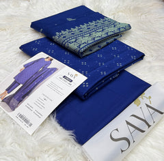 SAYA JACQUARD PRINTED 3PC