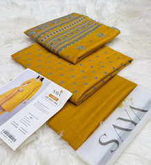 SAYA JACQUARD PRINTED 3PC