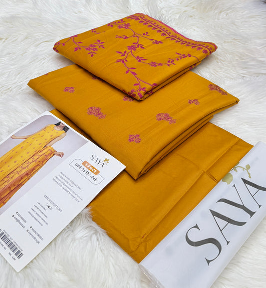 SAYA JACQUARD PRINTED 3PC