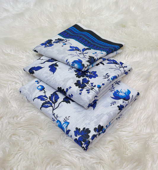 Maria.B Khaddar Luxury Print 3pc (AJ-1027)