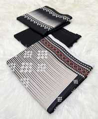 Bin Saeed Original 3pc Printed Khaddar (AT- 2038)