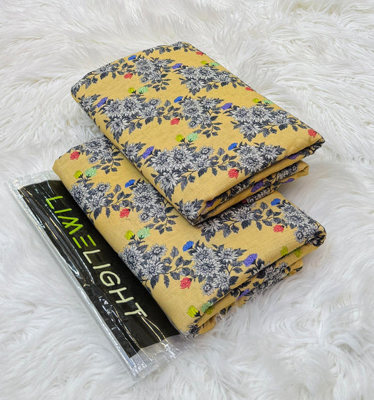 Limelight All Over Digital Printed 2pc Khaddar Collection