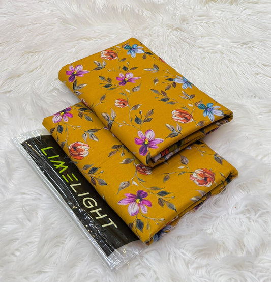 Limelight All Over Digital Printed 2pc Khaddar Collection