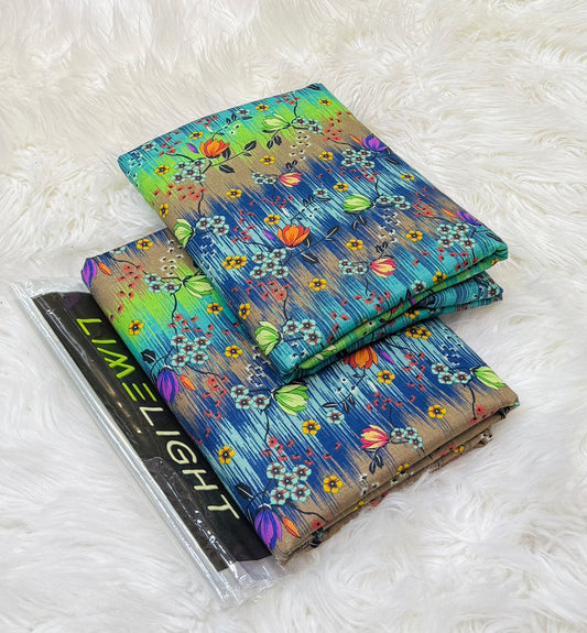 Limelight All Over Digital Printed 2pc Khaddar Collection