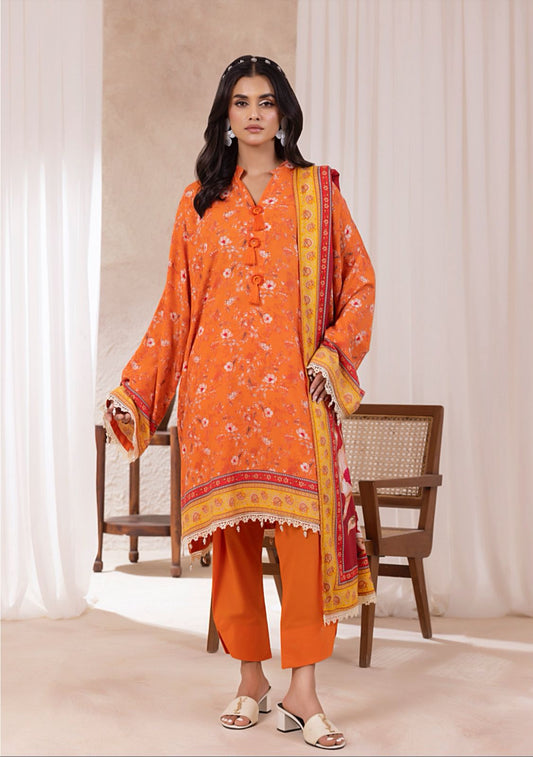 Regalia Printed Linen 3pc