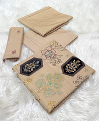 Bareeza Embroidery Dhanak 3-PC