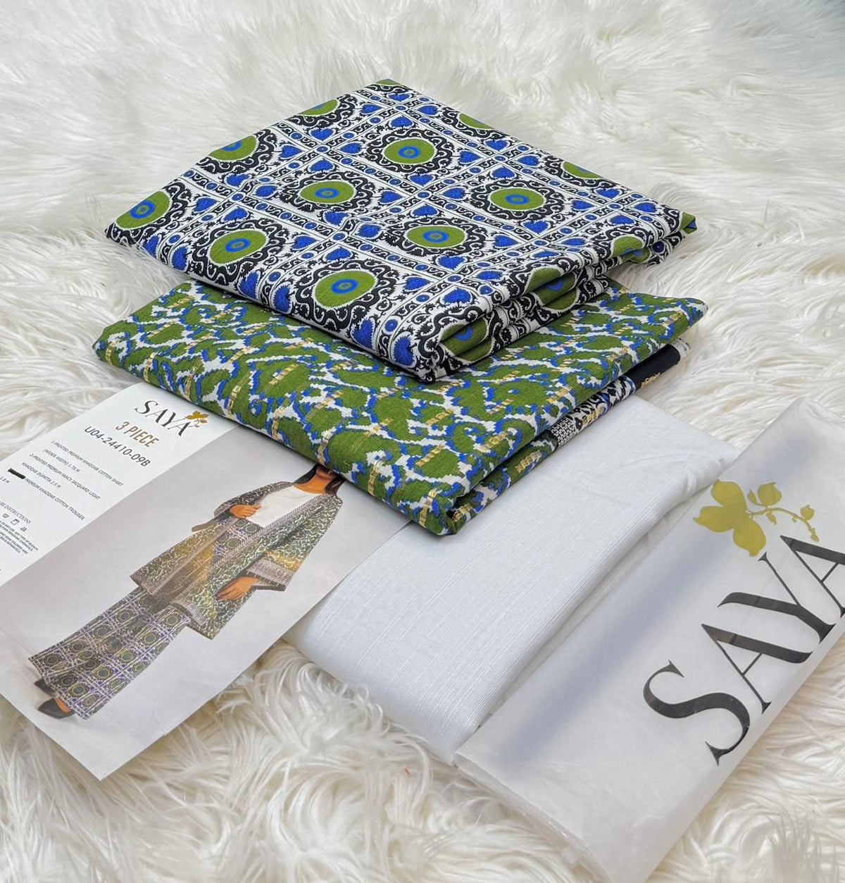 Saya Printed Khaddar 3-PC