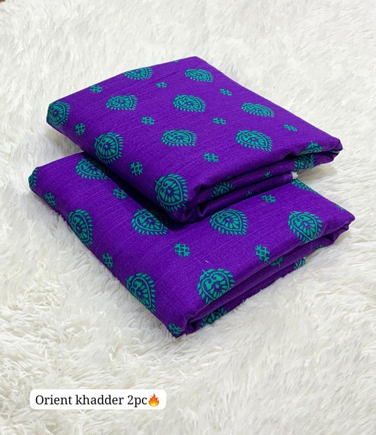 Orient Printed Khaddar 2-PC