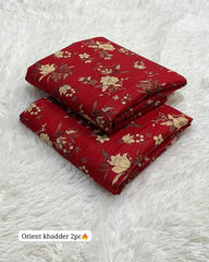 Orient Printed Khaddar 2-PC