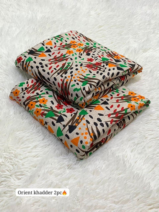 Orient Printed Khaddar 2-PC
