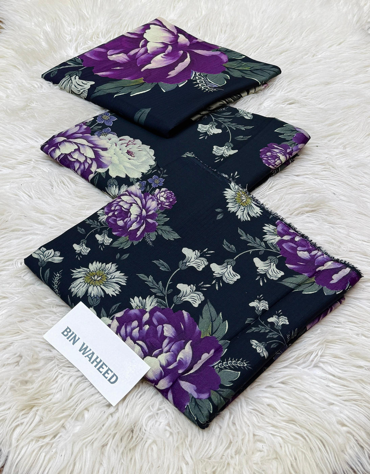 Bin Waheed | Printed |  Viscose Doriya Linen | 3-PC
