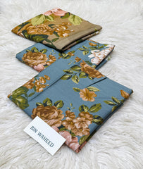 Bin Waheed | Printed |  Viscose Doriya Linen | 3-PC