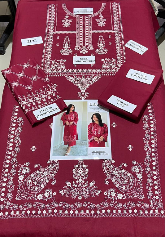 Luxury | Embroidery | 2-PC