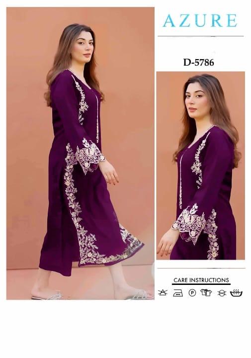 Luxury | Embroidery | 2-PC