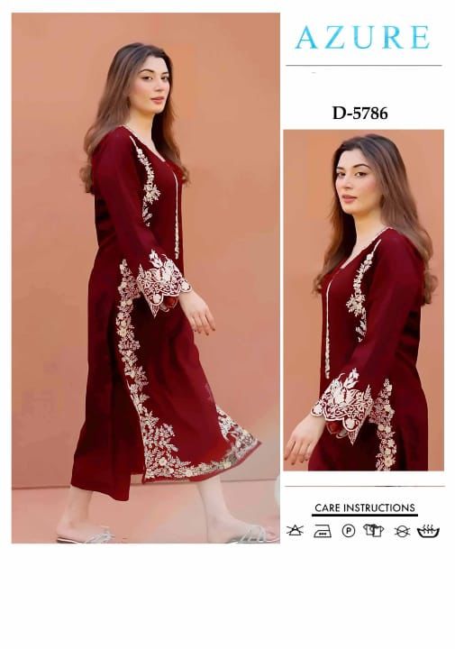 Luxury | Embroidery | 2-PC
