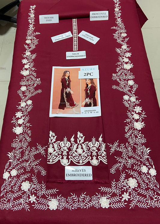 Luxury | Embroidery | 2-PC