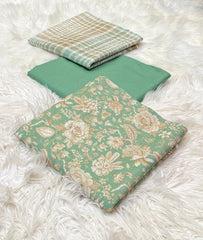 Bin Saeed Original 3pc Printed Khaddar (AT- 2054)