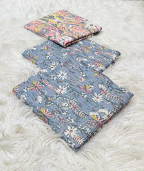 Bin Saeed Original 3pc Printed Khaddar (AT- 2060)