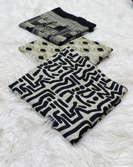 Bin Saeed Original 3pc Printed Khaddar (AT- 2061)