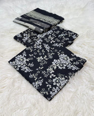 Bin Saeed Original 3pc Printed Khaddar (AT- 2063)