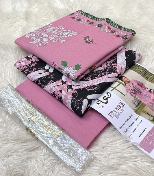 Fiza Noor | Printed | Khaddar | 3-PC