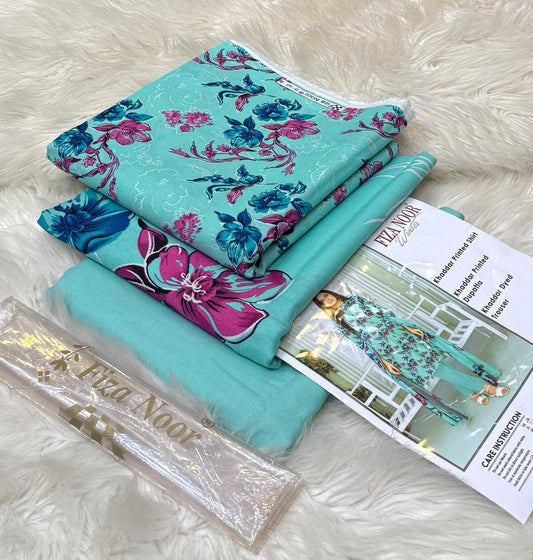 Fiza Noor | Printed Khaddar | 3-Piece |