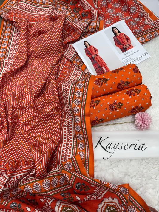Kayseria | Printed Khaddar | 3-Piece |