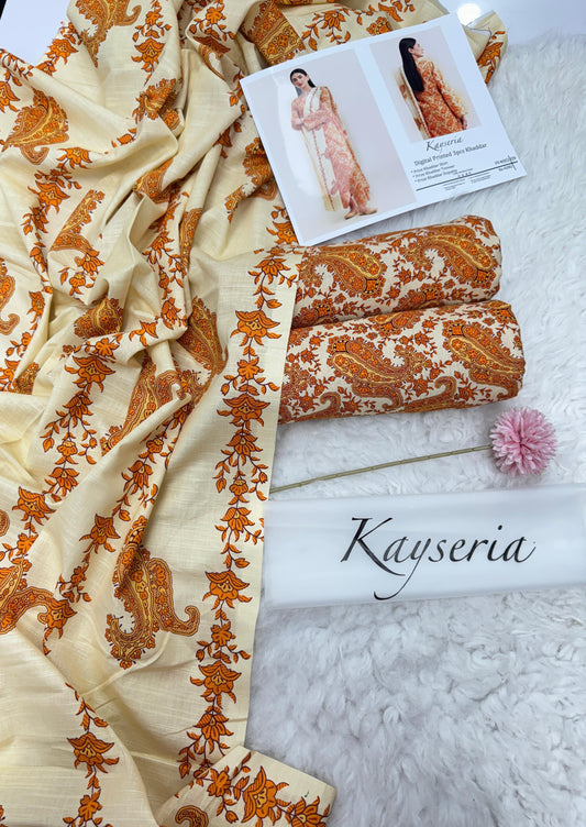 Kayseria | Printed Khaddar | 3-Piece |