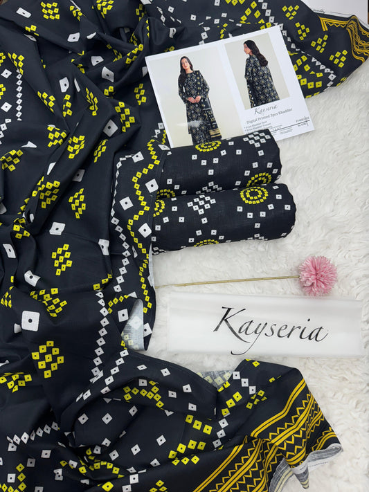 Kayseria | Printed Khaddar | 3-Piece |