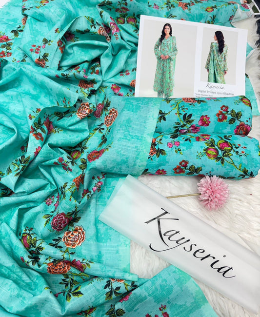 Kayseria | Printed Khaddar | 3-Piece |