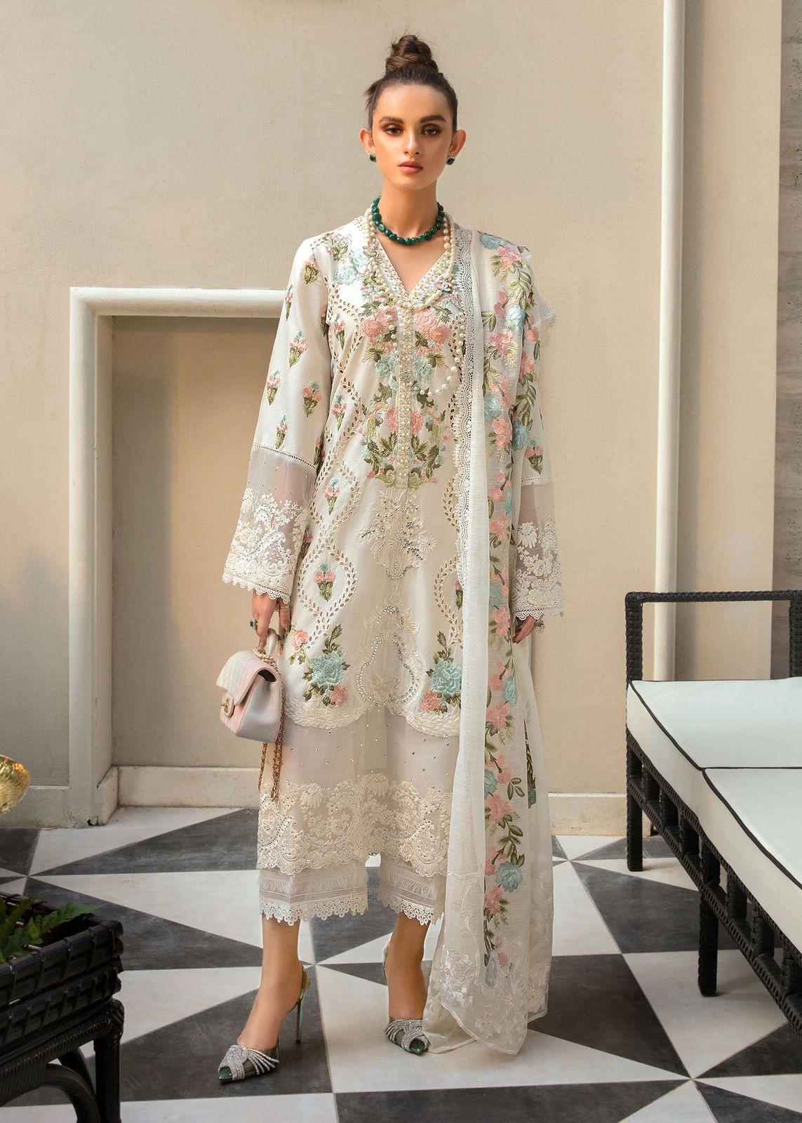 MARIA.B | Embroidery |  3PC |