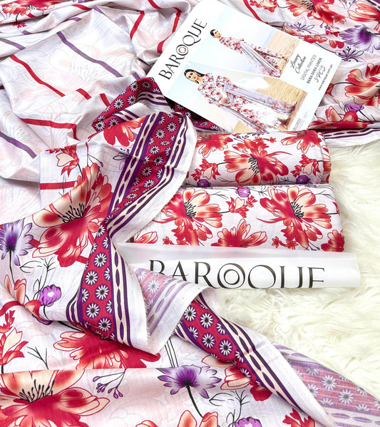 Baroque | Printed Linen | 3-Piece |