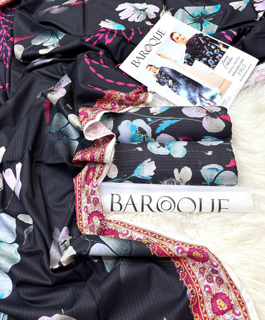 Baroque | Printed Linen | 3-Piece |