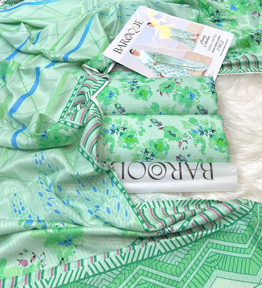 Baroque | Printed Linen | 3-Piece |