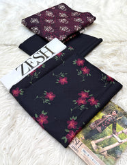 Zesh | Printed Viscose | 3-Piece |