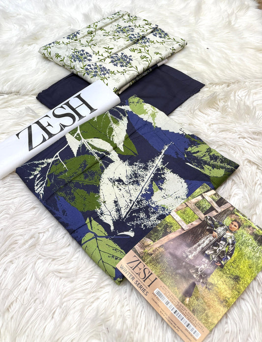 Zesh | Printed Viscose | 3-Piece |