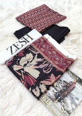 Zesh | Printed Viscose | 3-Piece |