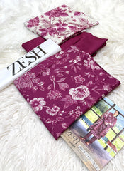 Zesh | Printed Viscose | 3-Piece |