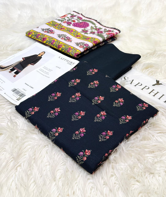 Sapphire | Printed Khaddar | 3-Piece |