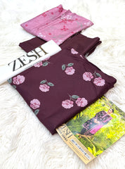 Zesh | Printed Viscose | 3-Piece |