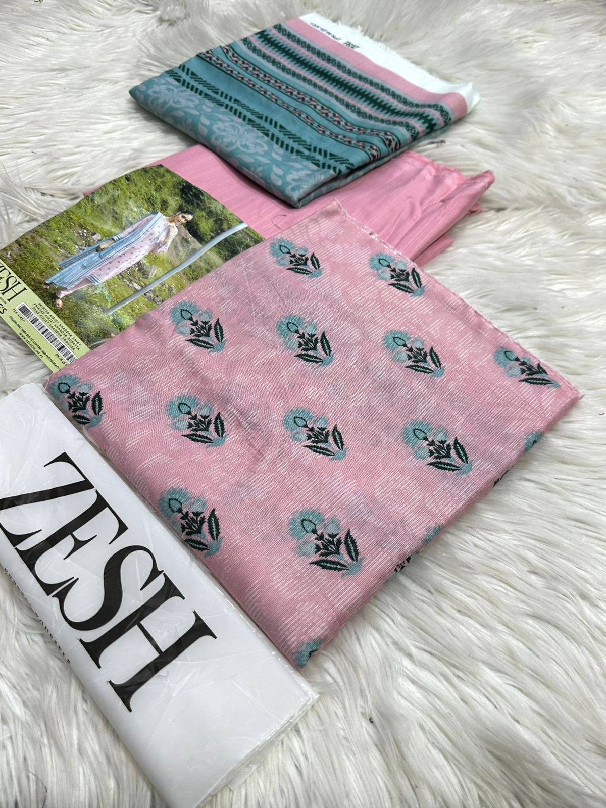 Zesh | Printed Viscose | 3-Piece |