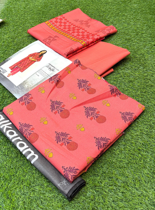 Alkaram | Printed Khaddar | 3-Piece |